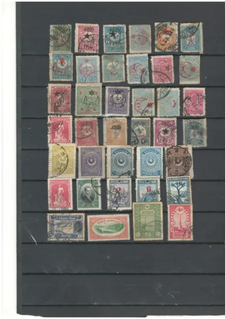 Turkey Ottoman Empire Selection Classic Old  Stamps Uncheked  Lot (Tur 924)