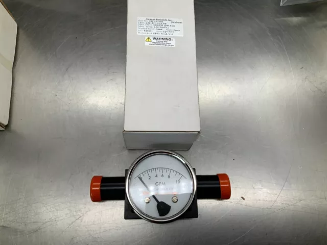 Orange Research 2321-S1006 Flow Meter 3000psi 1/2" NPT