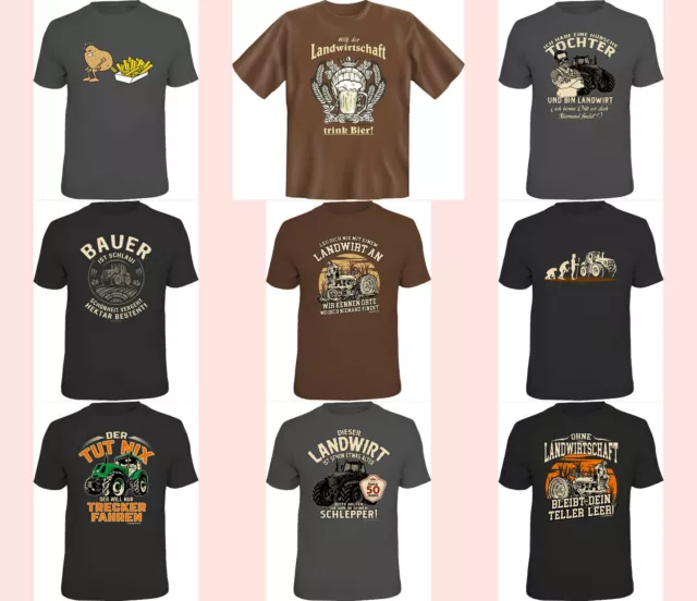 Trattore T-Shirt Trattore Shirts Regalo per Uomini Compleanno Detto T-Shirt