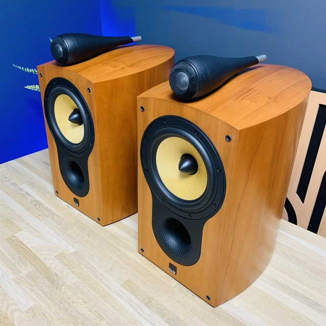 BOWERS WILKINS 805S HiFi Home Audio Speakers Cherry (Pair) inc