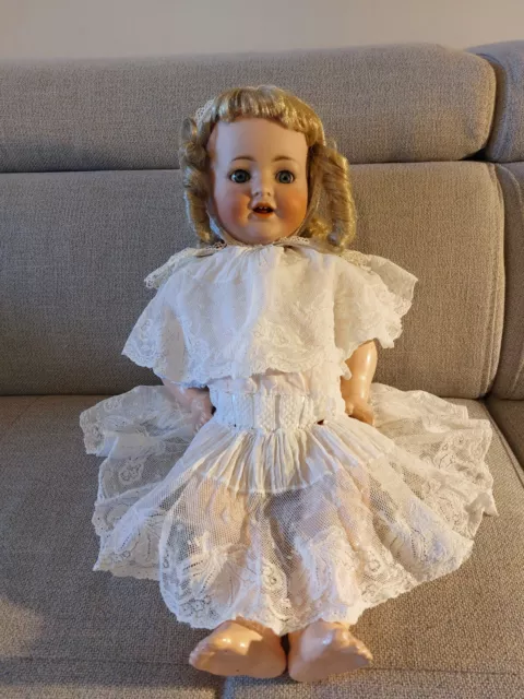 ancien bébé K & R Simon & Halbig Germany 22 no JUMEAU Steiner poupee ancienne