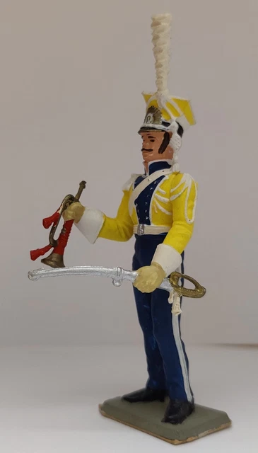 Figurine STARLUX 1er Empire – Chevaux Légers De Berg Trompette 1:32e (8181)