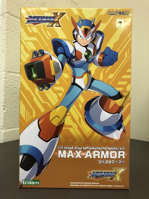 KOTOBUKIYA Mega Man X MAX ARMOR Plastic Model Kit 1/12 Scale