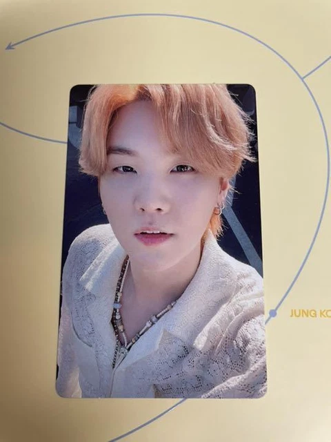 BTS MEMORIES OF 2021 BLU RAY OFFICIAL SUGA Yoongi PHOTOCARD PC 