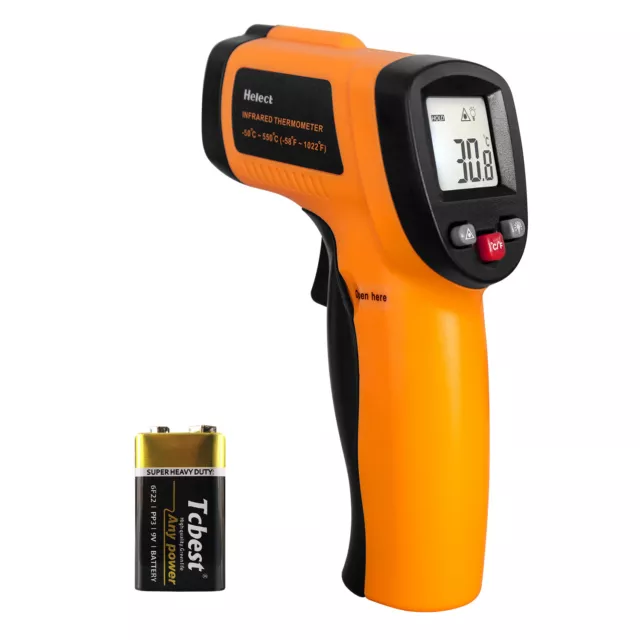 Helect Infrared Thermometer Non-contact Digital Laser Infrared Temperature Gun