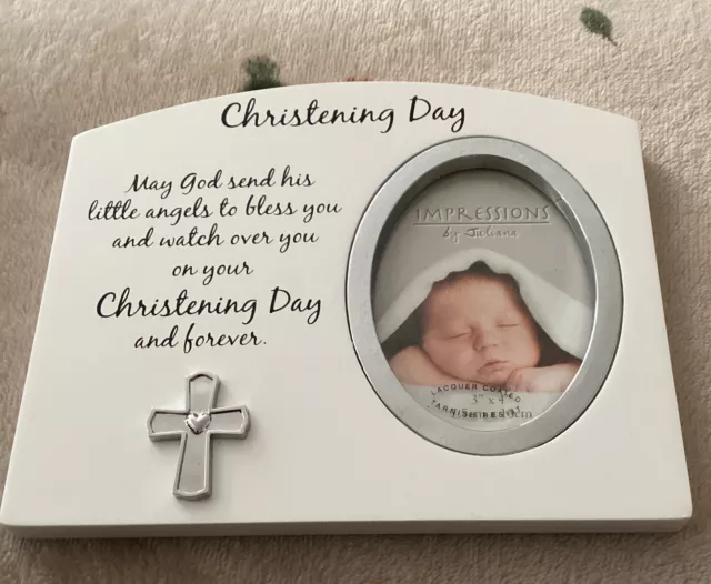 Christening Day Picture Frame