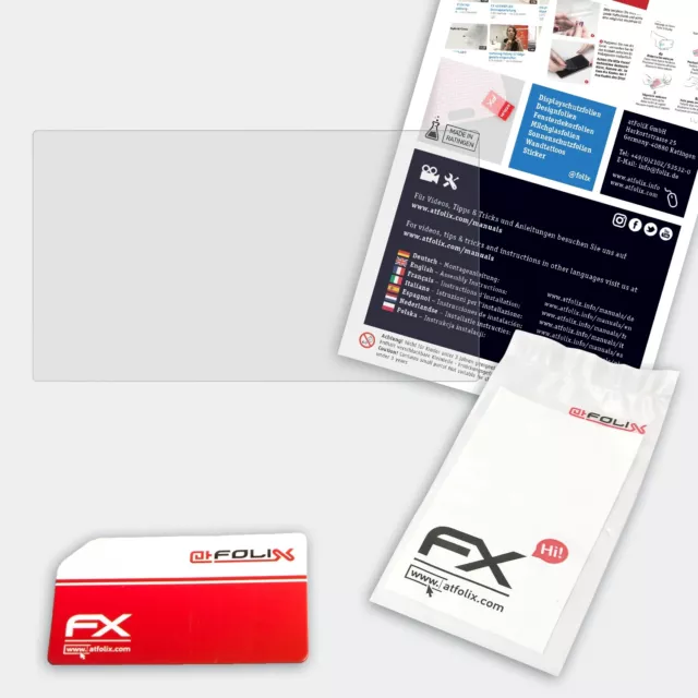 atFoliX Verre film protecteur pour Panasonic ToughBook CF-D1 9H Hybride-Verre 2