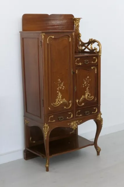 H60714-Barockstil-Kästchen-Kasten-Schrank-Barockstilschrank 2