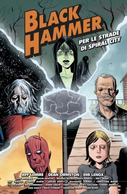 Black Hammer: Pour Le Rues Di Spiral City Jeff Lemire & Aa.vv. Bao 2021