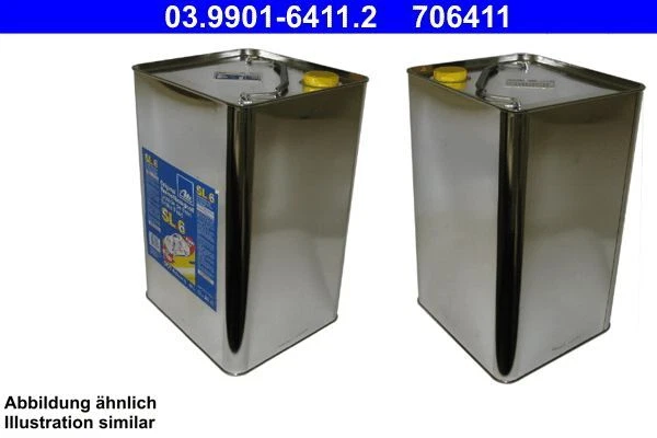 20L ATE SL.6 Dot 4 Liquido Freni Freno Fluide Automobile Auto 03.9901-6411.2