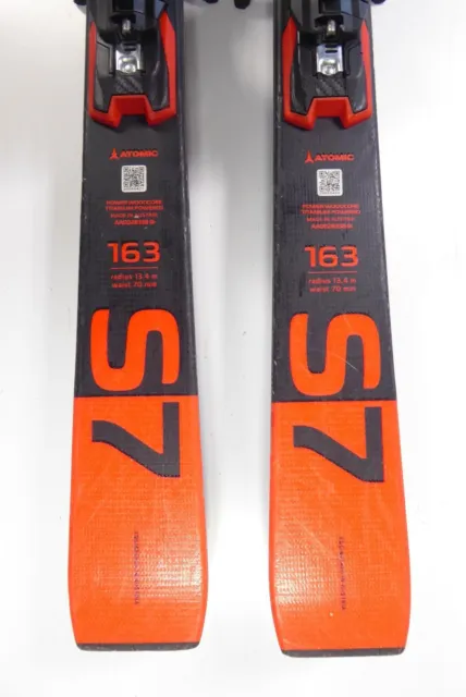 ATOMIC Redster S7 Carving-Ski Länge 163cm (1,63m) inkl. Bindung! #450 2