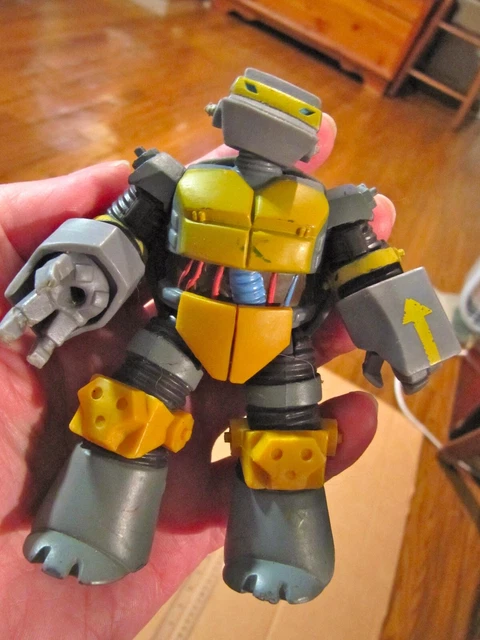 Teenage Mutant Ninja Turtles 4 1/2 INCH METALHEAD ROBOT ACTION FIGURE VIACOM