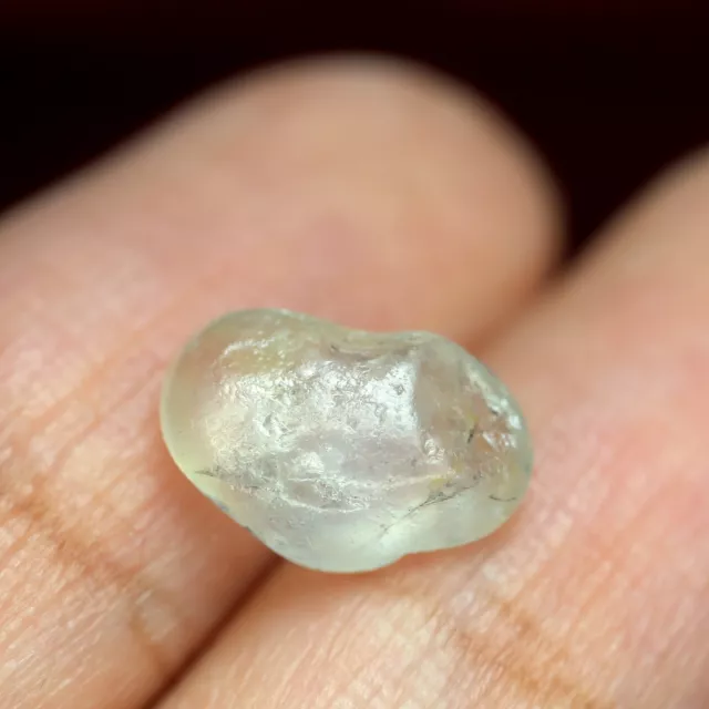 Certified Natural Unheated Ceylon White Sapphire VS Clarity Sri Lanka Rough