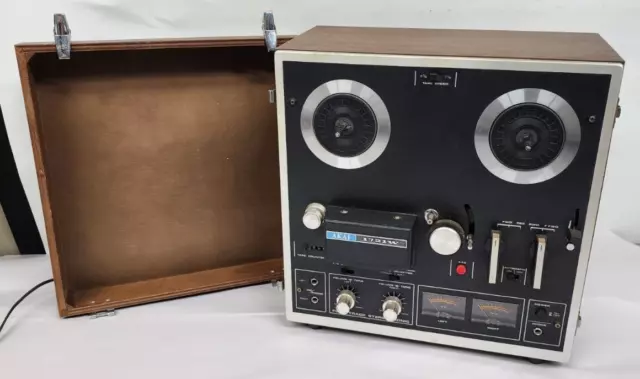 Vintage Akai 1721W Reel To Reel Player Tape Player Made In Japan Nice Condition