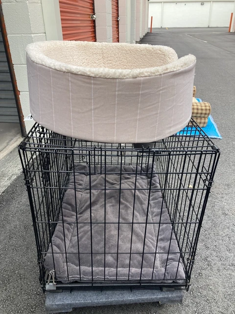 Dog Bed And Cage