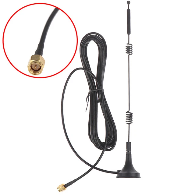 2.4GHZ 30CM MALE WiFi Antenna Booster for Wireless WiFi Booster Signal