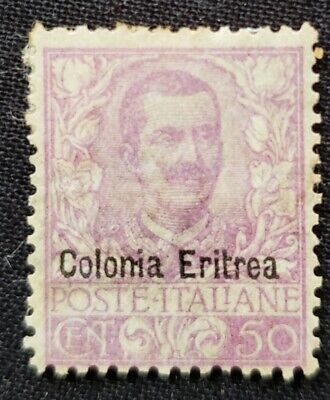 Italy stamp Poste Colonia ERITREA MINT HINGED ORIGINAL GUM