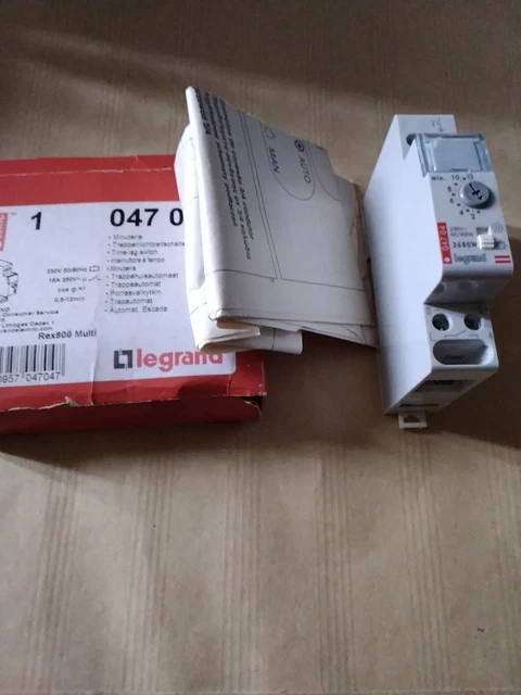 Minuterie Legrand 04702 - 16A 230V Monostable - Neuf Sous Emballage