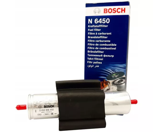 Bosch Filtro Carburante Gasolio BMW 3 (E46) 318/320/330d Originale Qualità N6450