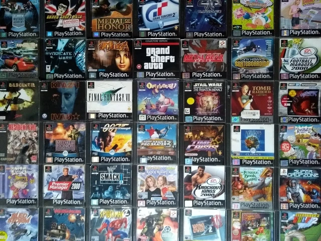 SONY PLAYSTATION 1/PS1 RARE RETRO VIDEO GAME SELECTION