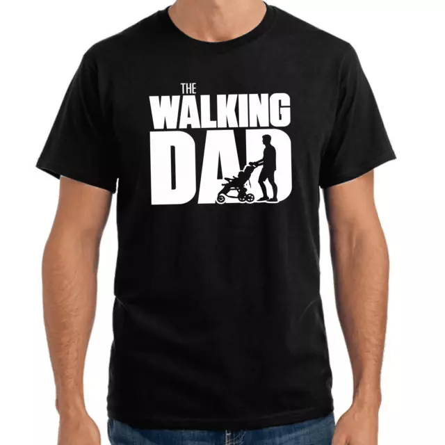 The Walking Dad Vatertag Geburt Sprüche Geschenk Lustig Spaß Comedy Fun T-Shirt