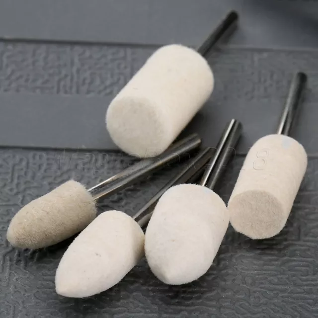 Wool Felt Rotary Polishing Buffing Pad Grinding Wheel Brush Set Tool For Grinder