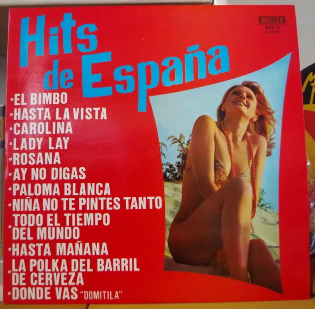 Various Artists Hits De España Sexy Cover Spain Press Lp Maller 1975
