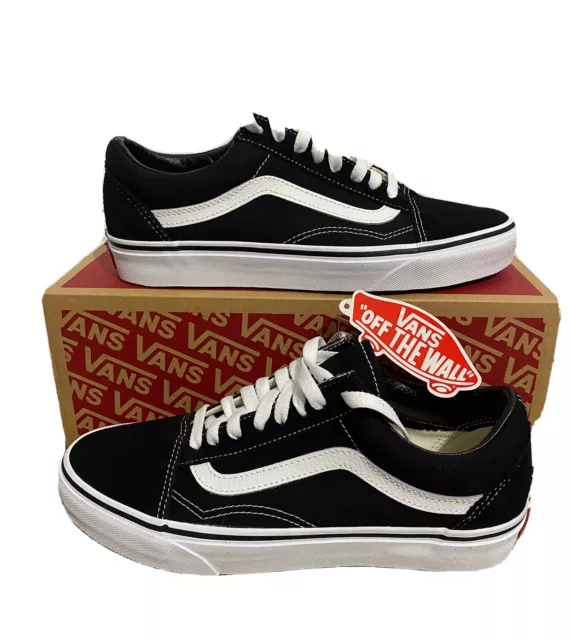 Chaussures Vans Old Skool Noir / Blanc