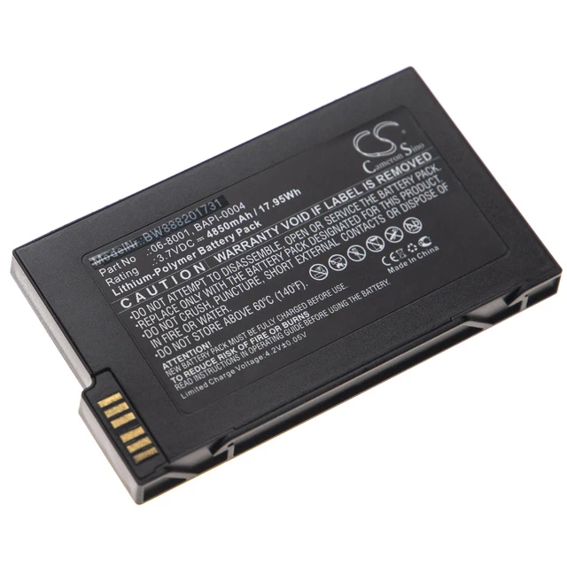Batterie pour HumanWare BrailleNote, VoiceNote Apex 4850mAh 3,7V Li-polymère
