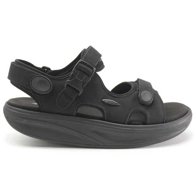 MBT Mens Sandals Kisumu Classic Casual Hook And Loop Walking Outdoor Nubuck