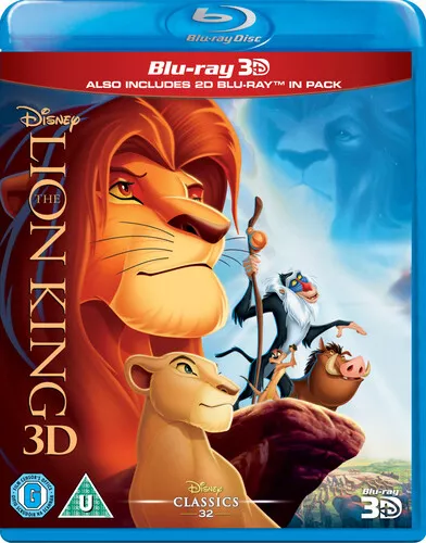 The Lion King Blu-Ray (2014) Roger Allers cert U 2 discs FREE Shipping, Save £s