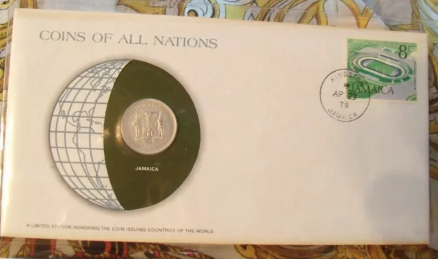 Coins of All Nations Jamaica 10 cents 1979FM (U) KM#54 Low Mintage 2608
