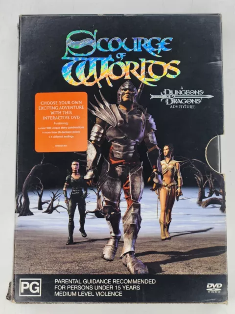Scourge Of The Worlds A Dungeons & Dragons Adventure (DVD, 2003) With Slipcover