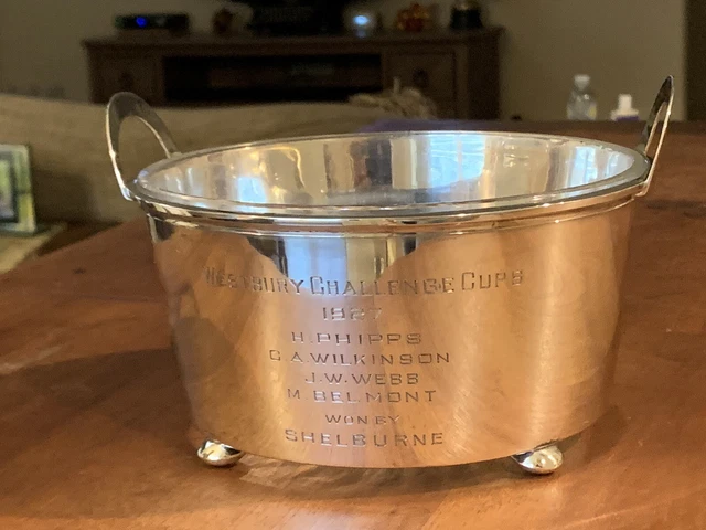 Sterling Silver Westbury Challenge Cups Loving Cup Trophy 1927