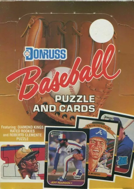 1987 Donruss Baseball U PICK CARDS #221-440 From Factory Mint Set