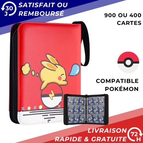 Album Carte Pokemon 900 Cartes JAR Album De Cartes à Collectionner