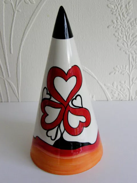 Lorna Bailey 'Valentine Drive' Very Rare Giant 23Cm. Sugar Shaker, Mint & Unused