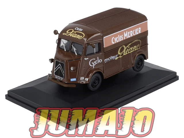 AS196 ELIGOR PRESSE 1/43 Citroen Type H Van A Chevaux Heuliez Sulky