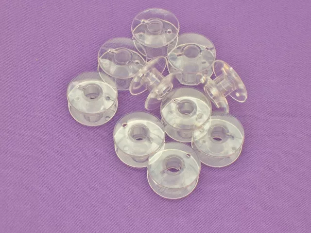 10  Sewing Machine Bobbins Compatible With Singer Brother And Others