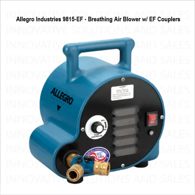 Allegro Industries 9815-EF Breathing Air Blower with EF Couplers