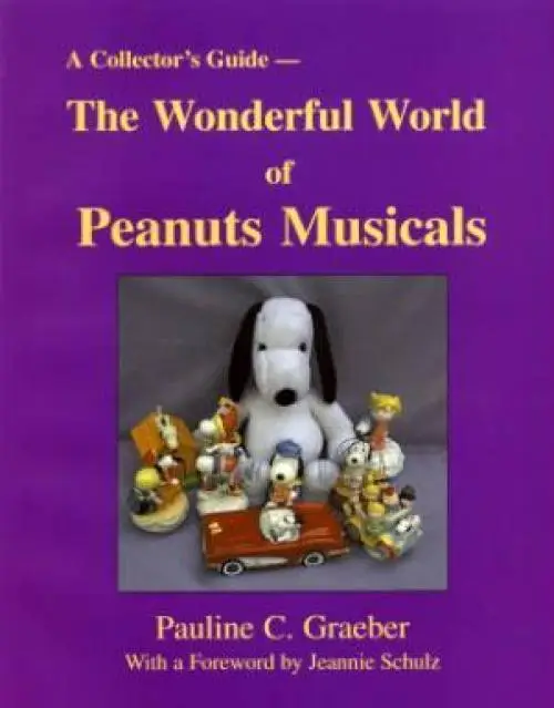 Vintage Peanuts Music Box ID$ Book Snoopy Willits Anri