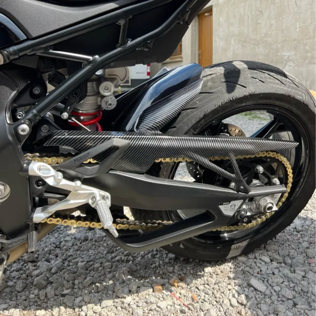 BMW S1000R S1000RR M1000RR Kohlefaser-Stil Umarmung hinten Kotflügel Kotflügel 19-23