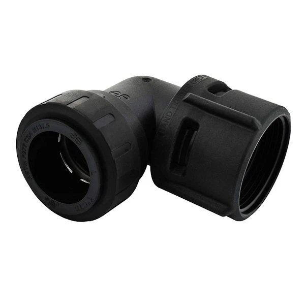 JG ProLock PSEI63363AE ProLock Push-to-Connect Female Elbow 1" CTS x 1 1/4" NPS