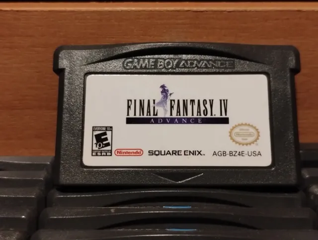 FINAL FANTASY IV ADVANCE [GENUINE] Nintendo Game Boy Advance Video Game Cart