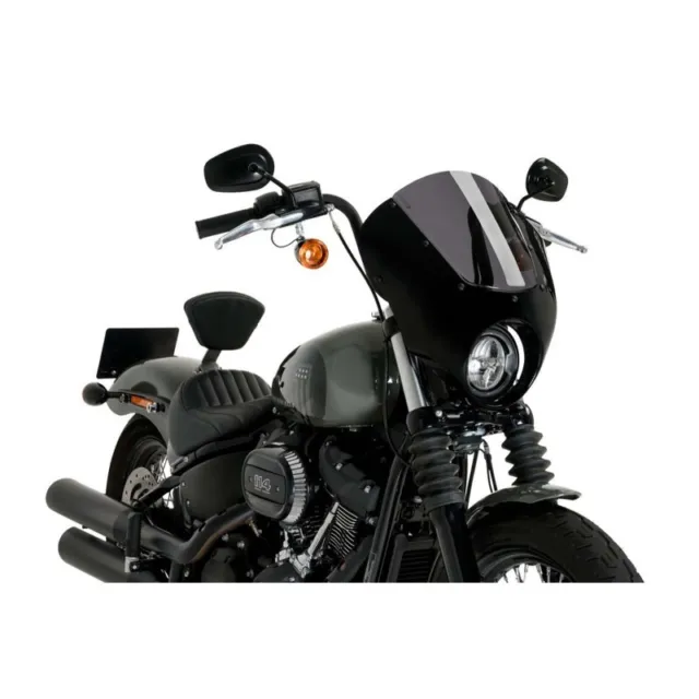 Windschild Puig Fur Harley Davidson Softail 1868 Street Bob 2021 > 2023 21213F