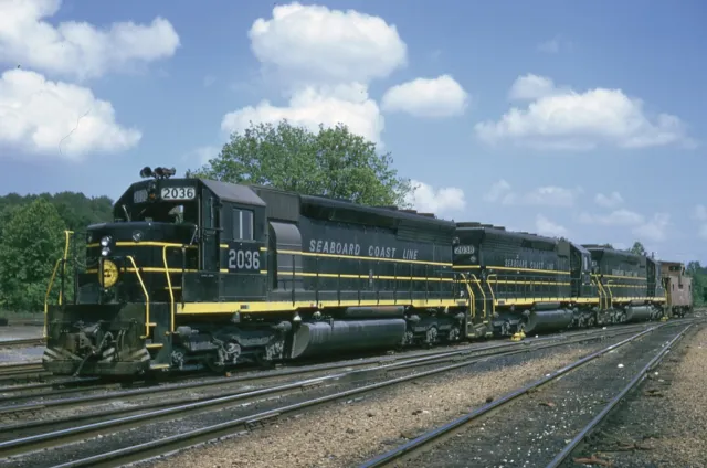 Seaboard Coast Line Railroad     #2036     Original Kodachrome  Slide