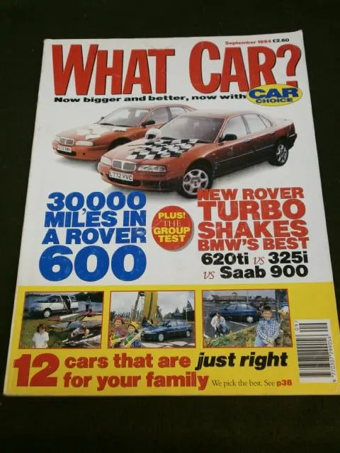 What Car? - Rover Turbo - Sept 1994