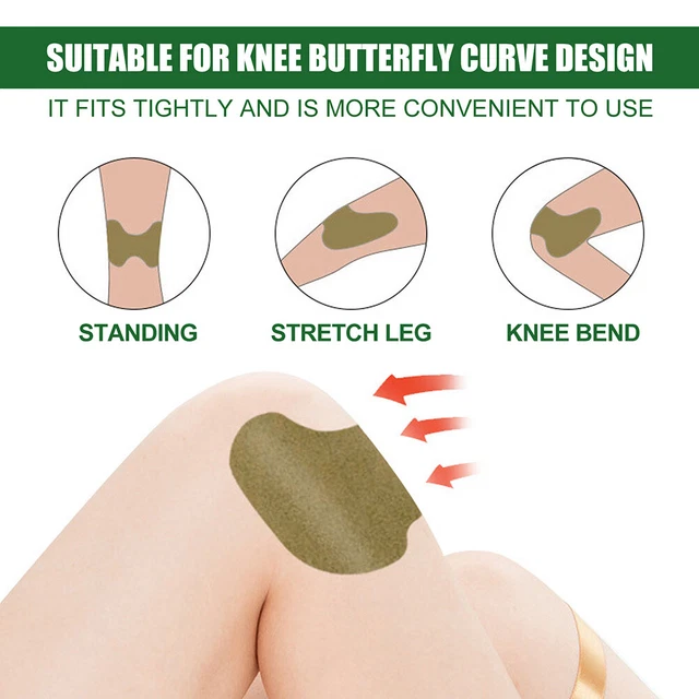 12pcs Knee Medical Plaster Patch Joint Ache Arthritis Wormwood Extract Stickers 4