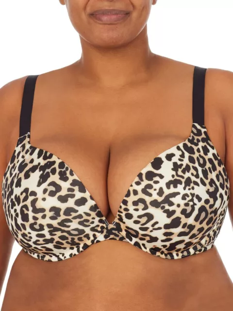 Secret Treasures Lifting Plunge Bra - Leopard Print NWT