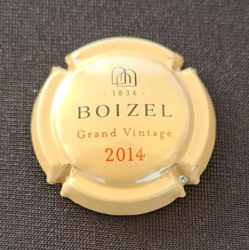 Capsule de champagne Boizel 2014. TP